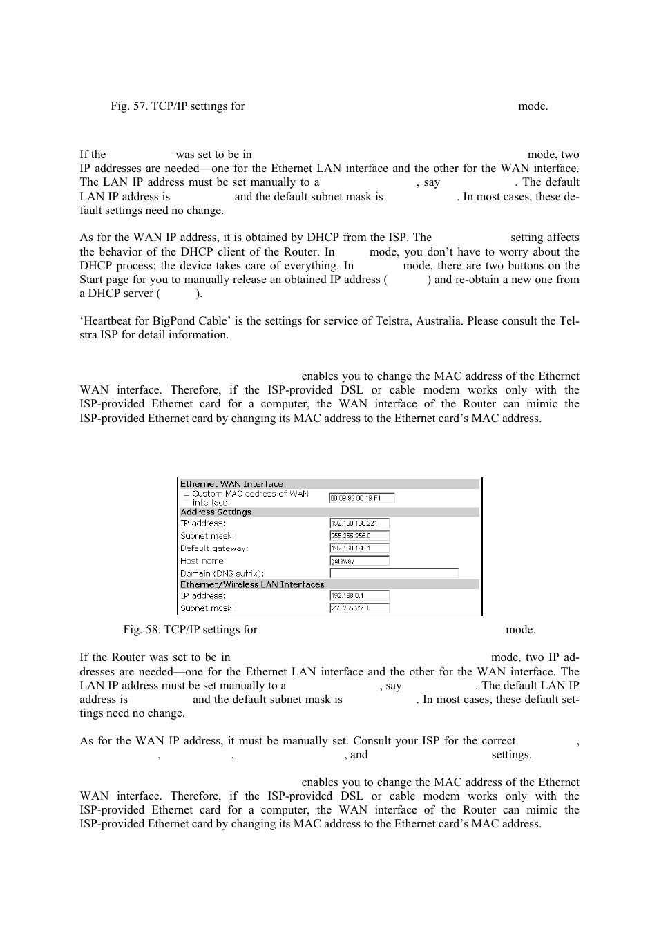 Router with a static-ip dsl/cable connection | Epson IWE3200-H User Manual | Page 43 / 80