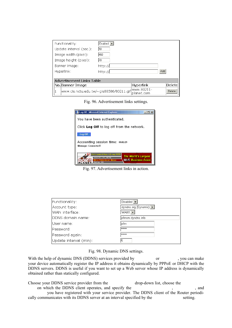 Ddns | Epson IWE3200-H User Manual | Page 64 / 80