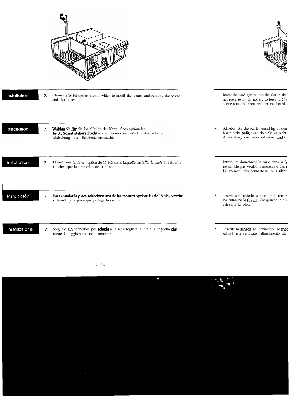 Epson Bi-directional Parallel Interface Board B80818* User Manual | Page 15 / 23