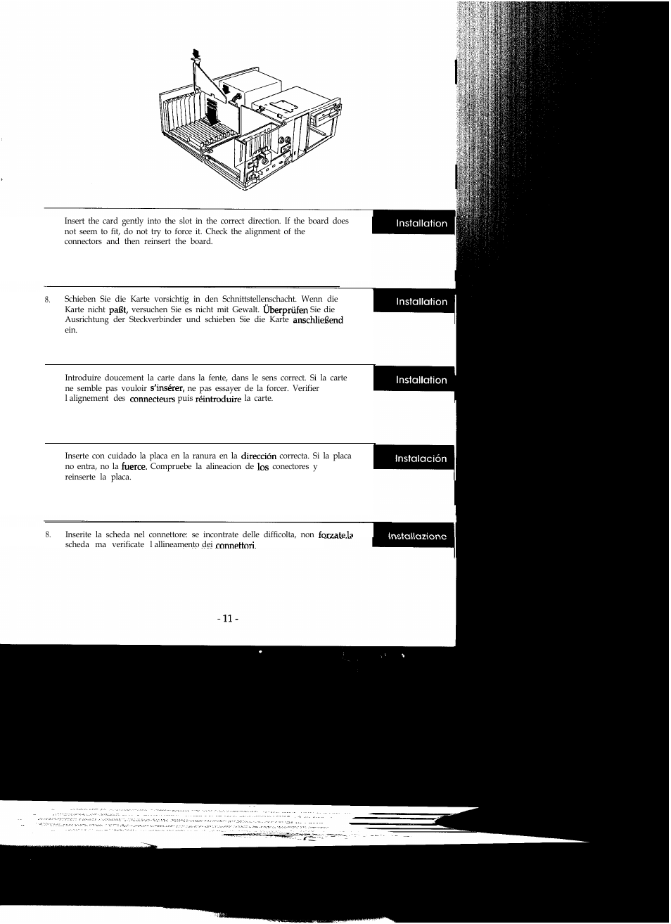 Epson Bi-directional Parallel Interface Board B80818* User Manual | Page 16 / 23