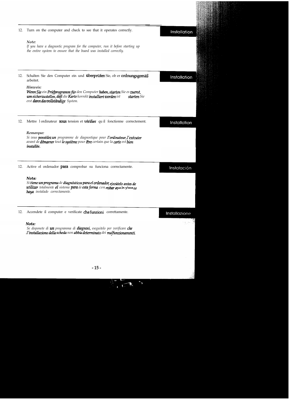 Epson Bi-directional Parallel Interface Board B80818* User Manual | Page 20 / 23