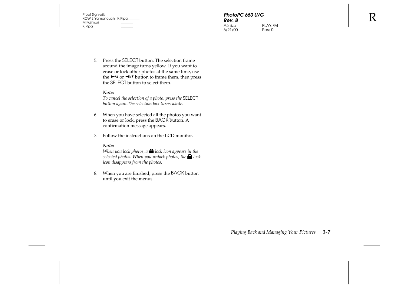 Epson 650 User Manual | Page 24 / 38