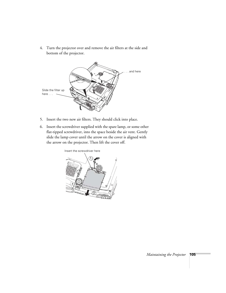 Epson 7900p User Manual | Page 105 / 146