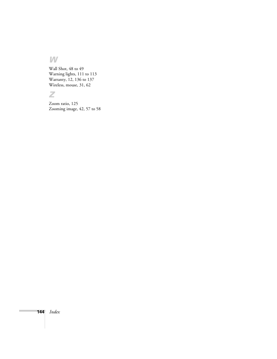 Epson 7900p User Manual | Page 144 / 146