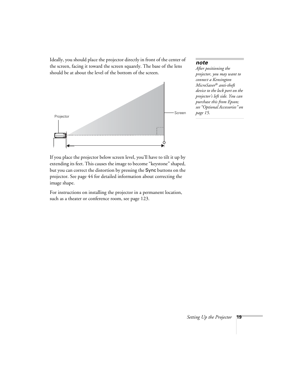 Epson 7900p User Manual | Page 19 / 146