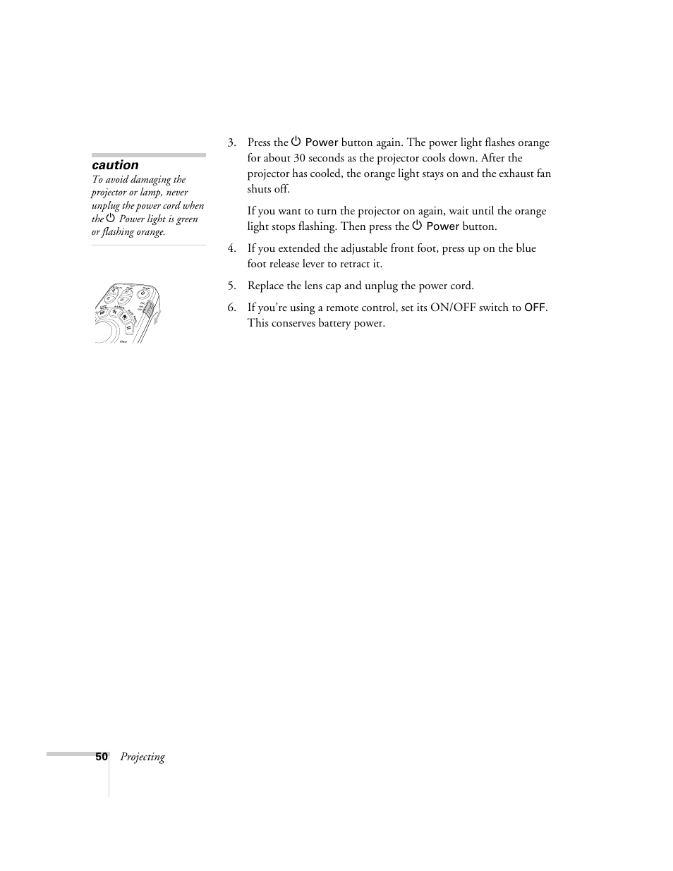 Epson 7900p User Manual | Page 50 / 146