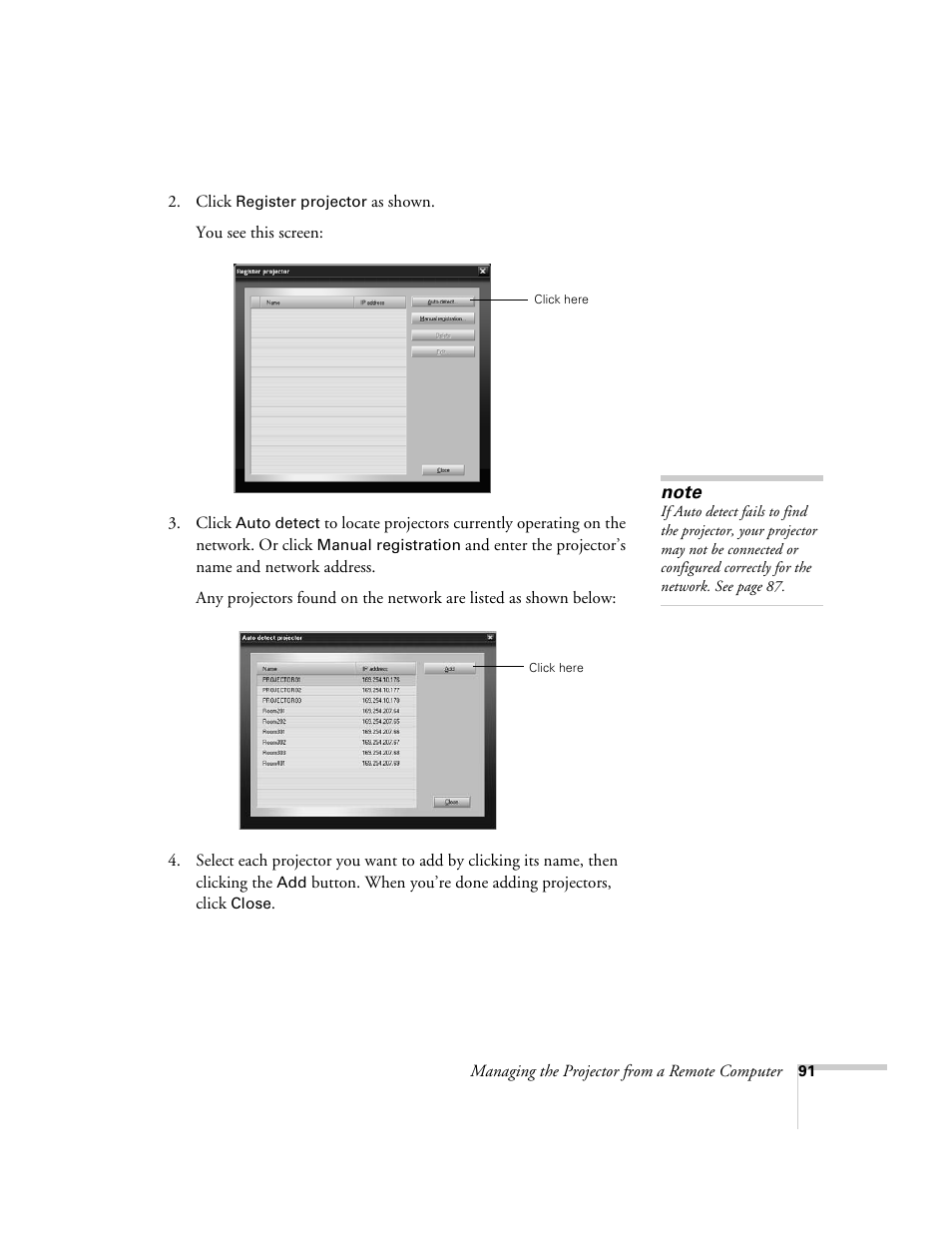 Epson 7900p User Manual | Page 91 / 146