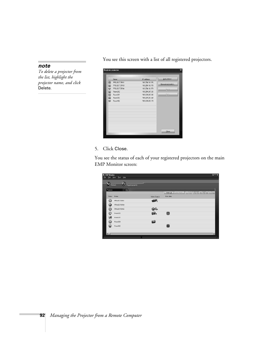Epson 7900p User Manual | Page 92 / 146
