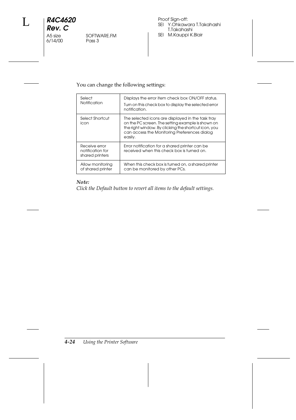 Epson 24-Pin User Manual | Page 118 / 249