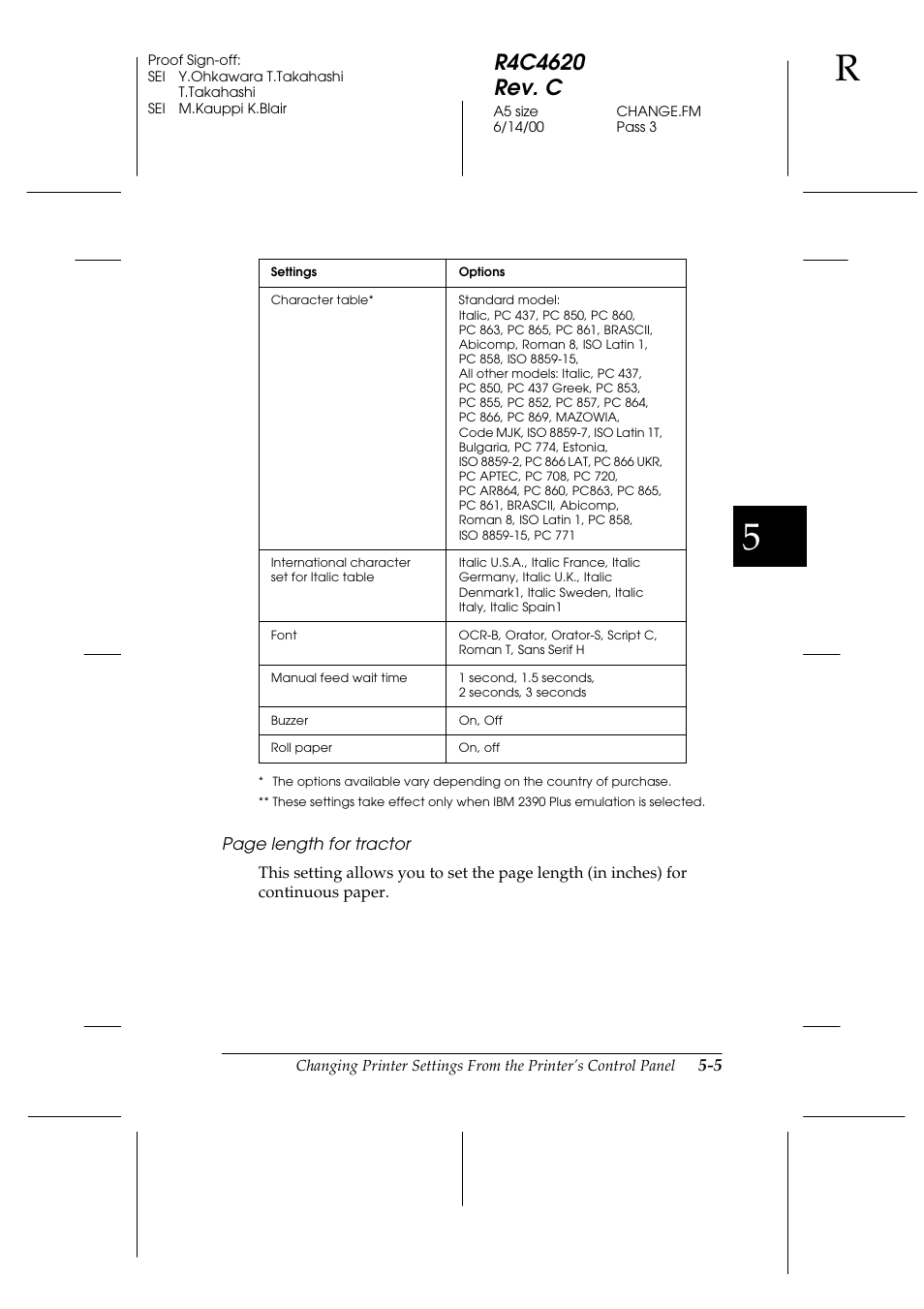 Epson 24-Pin User Manual | Page 129 / 249