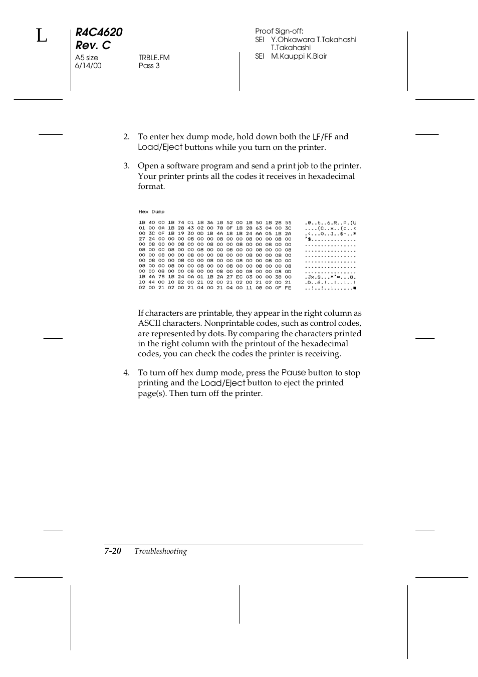 Epson 24-Pin User Manual | Page 160 / 249