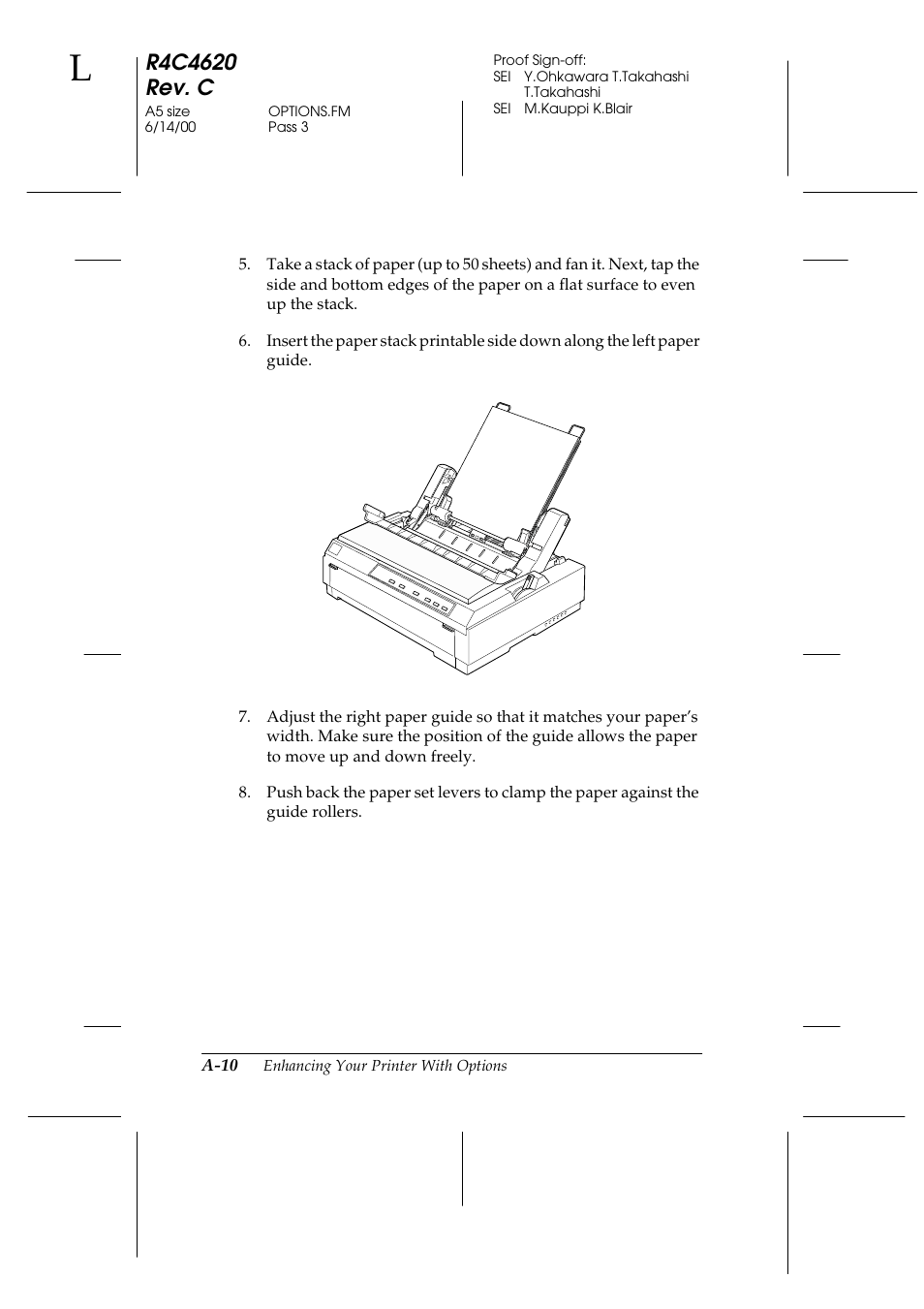 Epson 24-Pin User Manual | Page 170 / 249