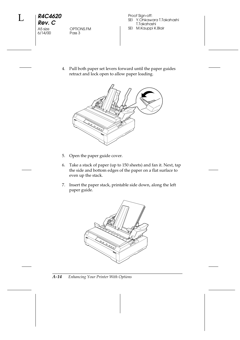 Epson 24-Pin User Manual | Page 174 / 249