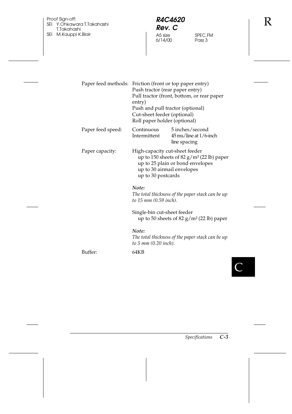 Epson 24-Pin User Manual | Page 197 / 249