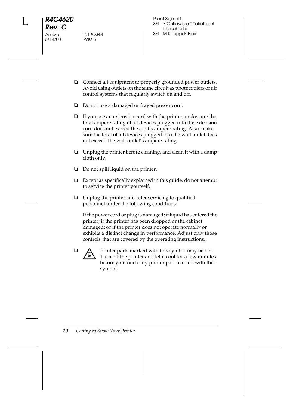 Epson 24-Pin User Manual | Page 20 / 249