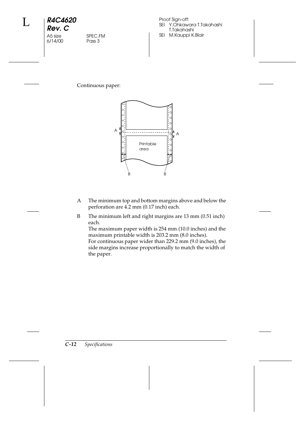 Epson 24-Pin User Manual | Page 206 / 249