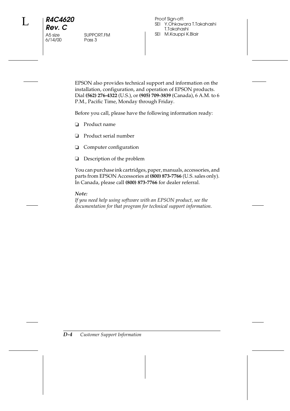 Epson 24-Pin User Manual | Page 230 / 249