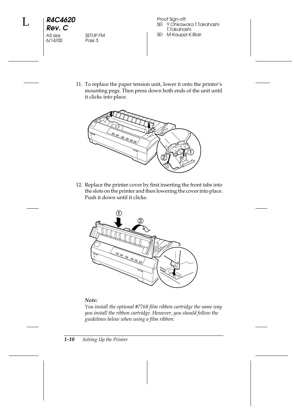 Epson 24-Pin User Manual | Page 34 / 249