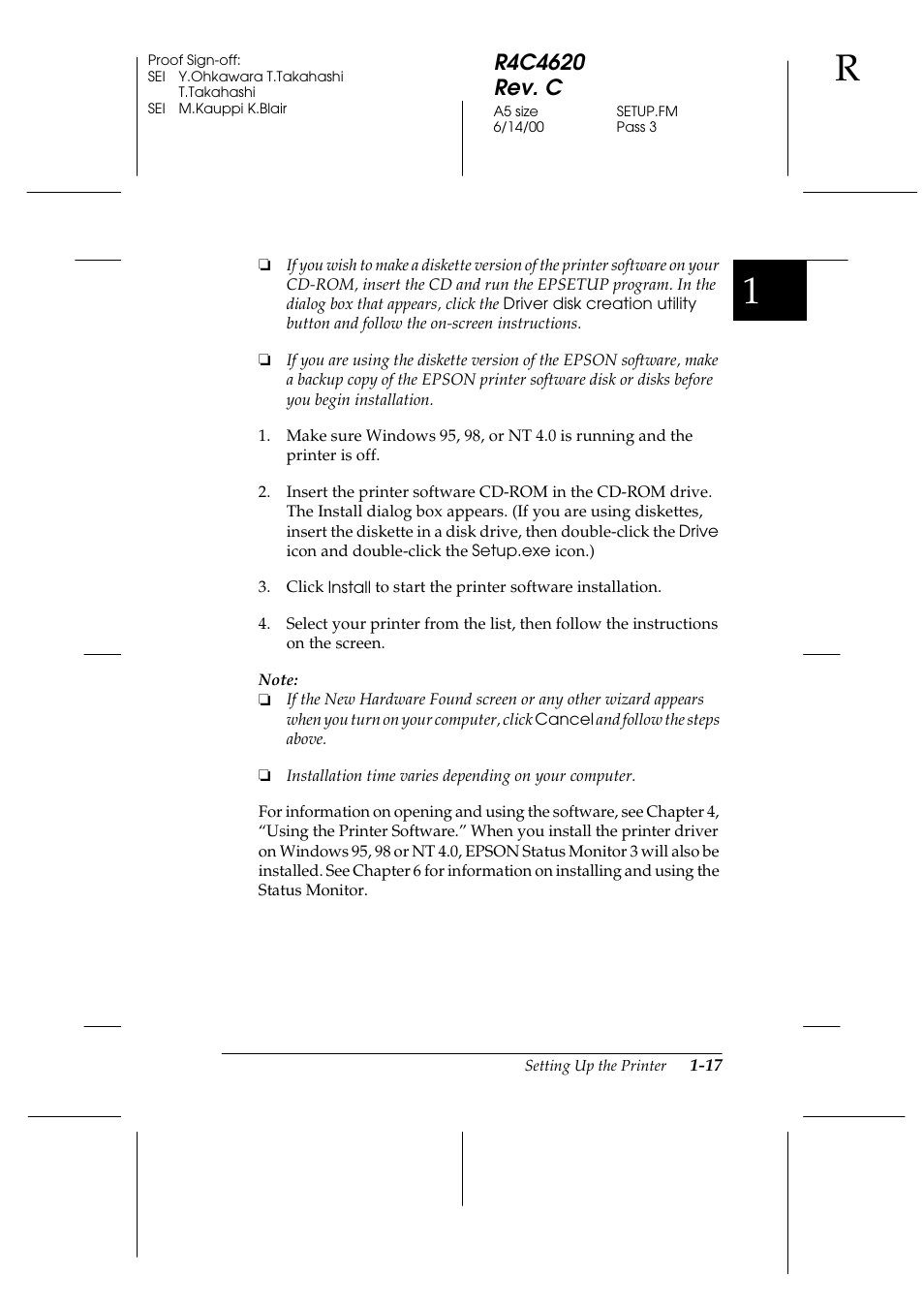 Epson 24-Pin User Manual | Page 41 / 249