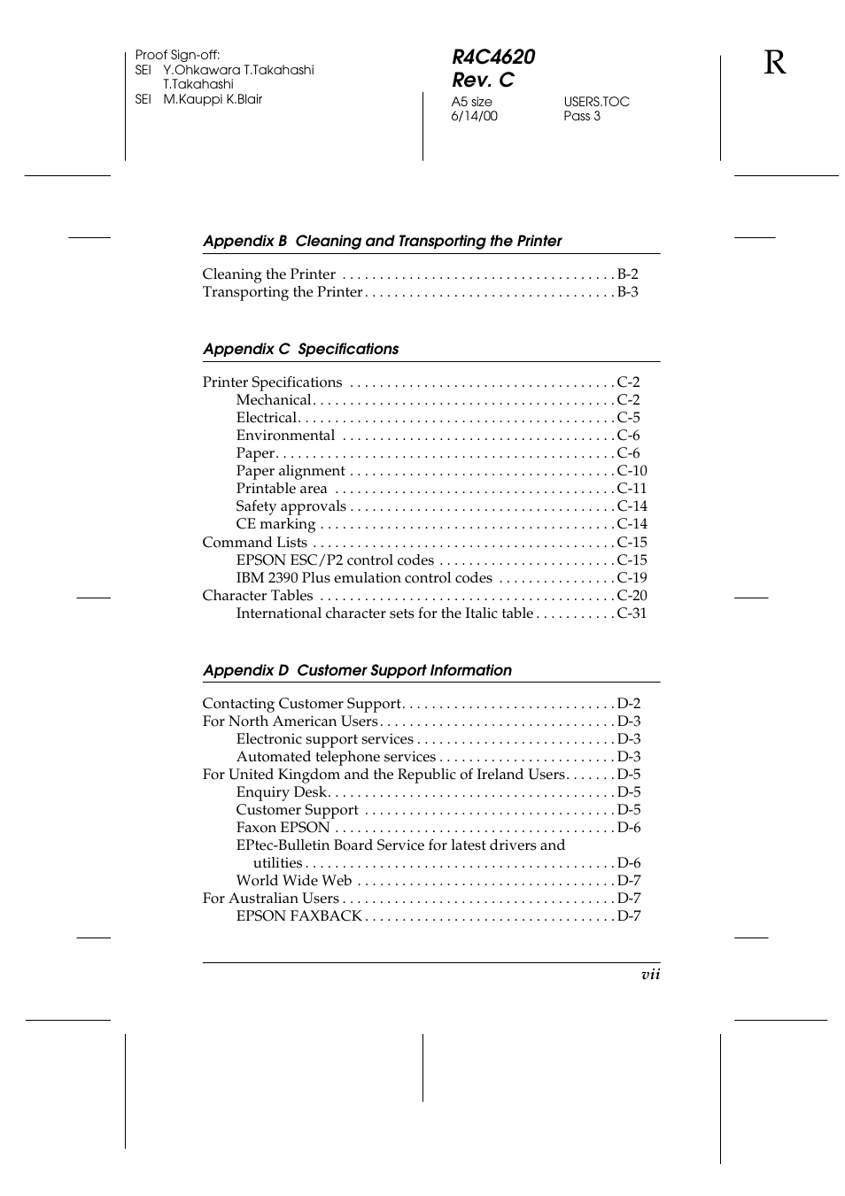 Epson 24-Pin User Manual | Page 9 / 249