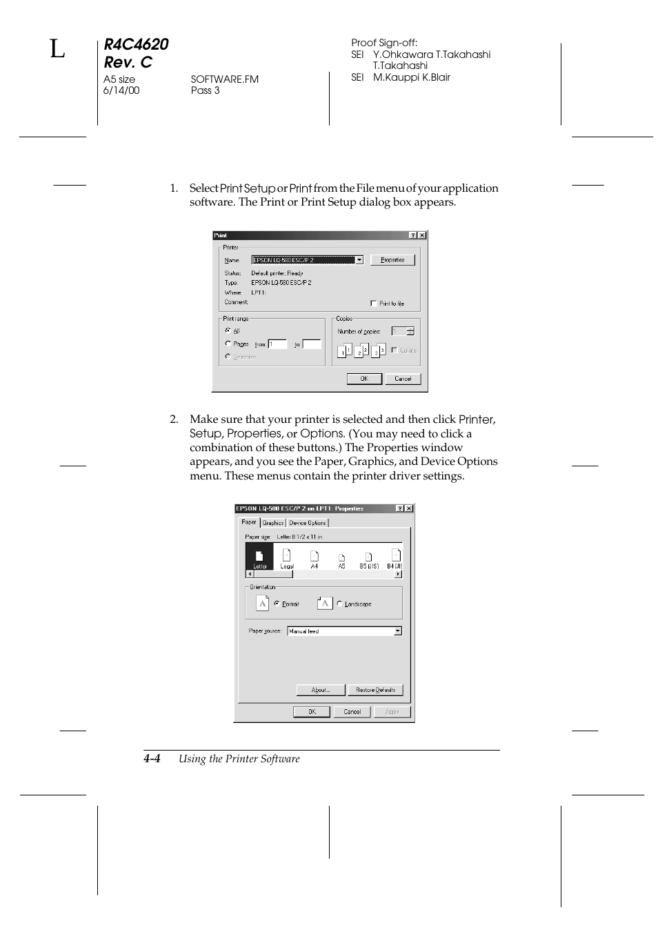 Epson 24-Pin User Manual | Page 98 / 249