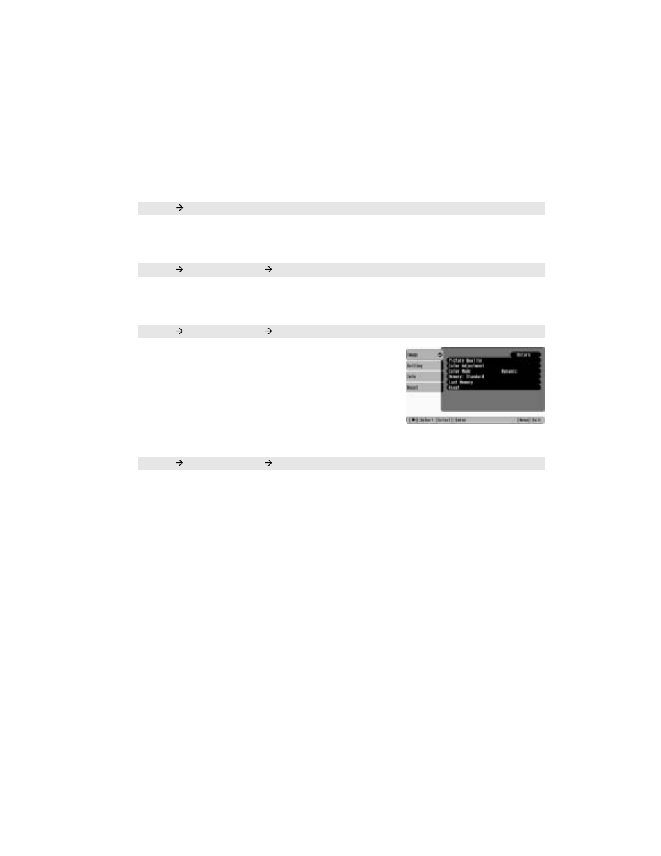 Changing how the menu displays | Epson 500 User Manual | Page 28 / 84