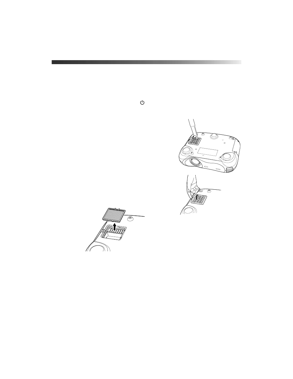 Cleaning and replacing the air filter | Epson 500 User Manual | Page 54 / 84