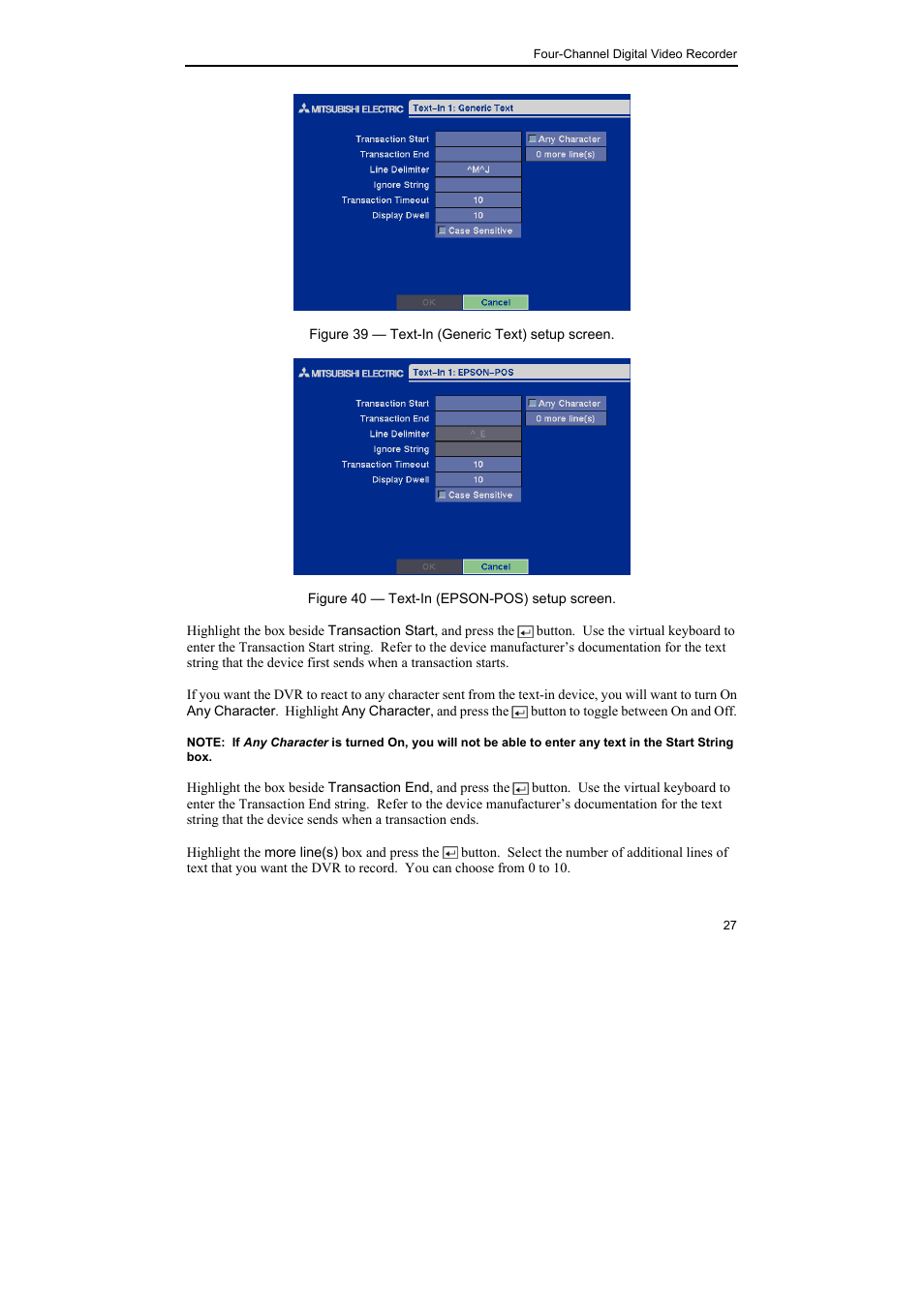 Epson DX-TL4E User Manual | Page 39 / 57