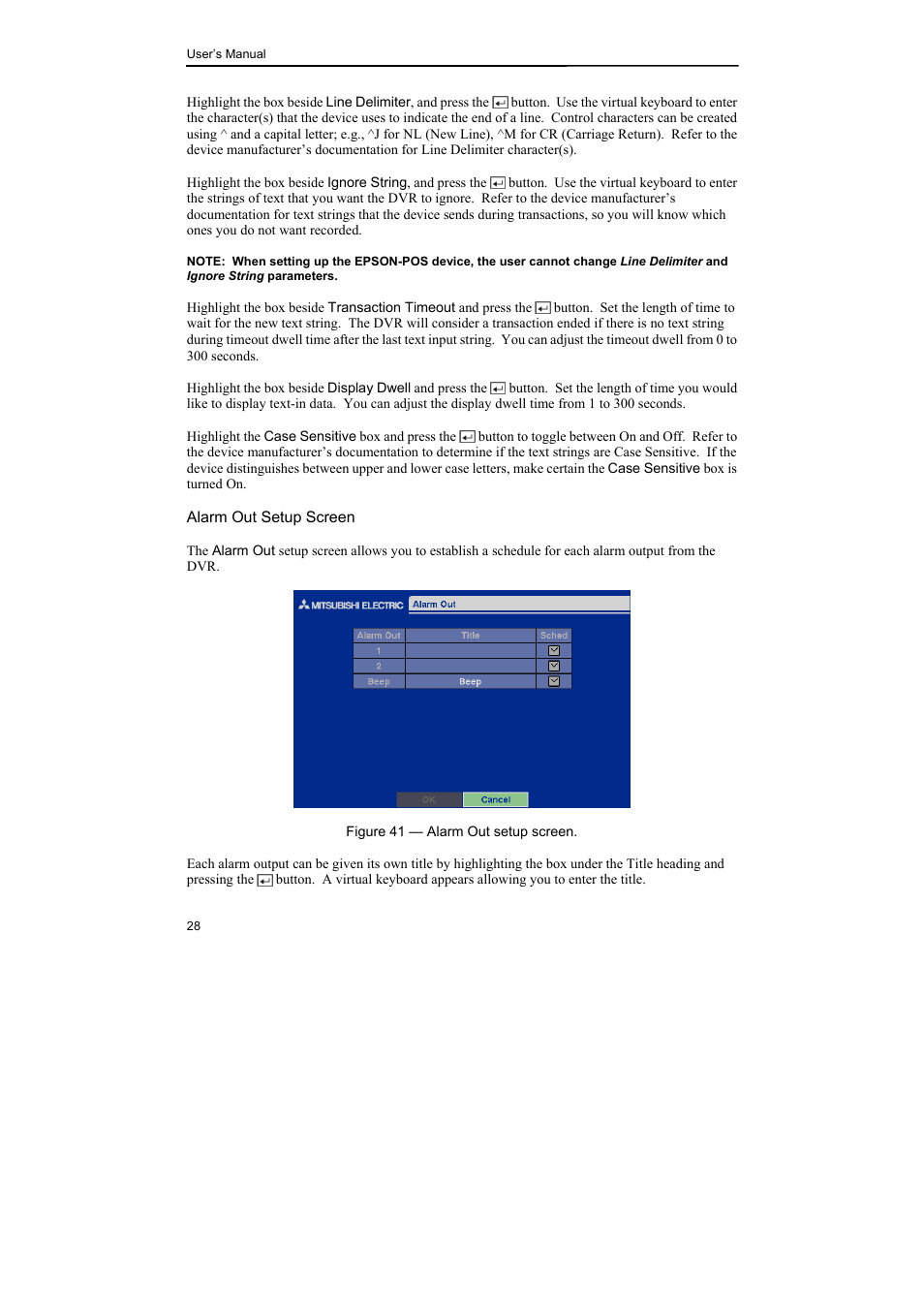 Epson DX-TL4E User Manual | Page 40 / 57