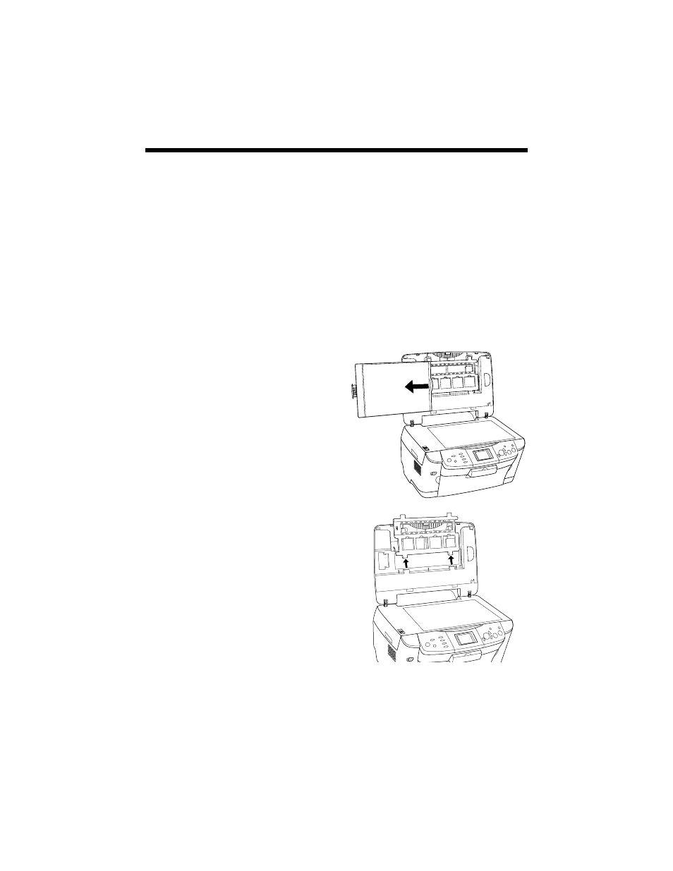Making prints from slides or negatives, Removing the document mat and film holder | Epson RX620 User Manual | Page 15 / 90