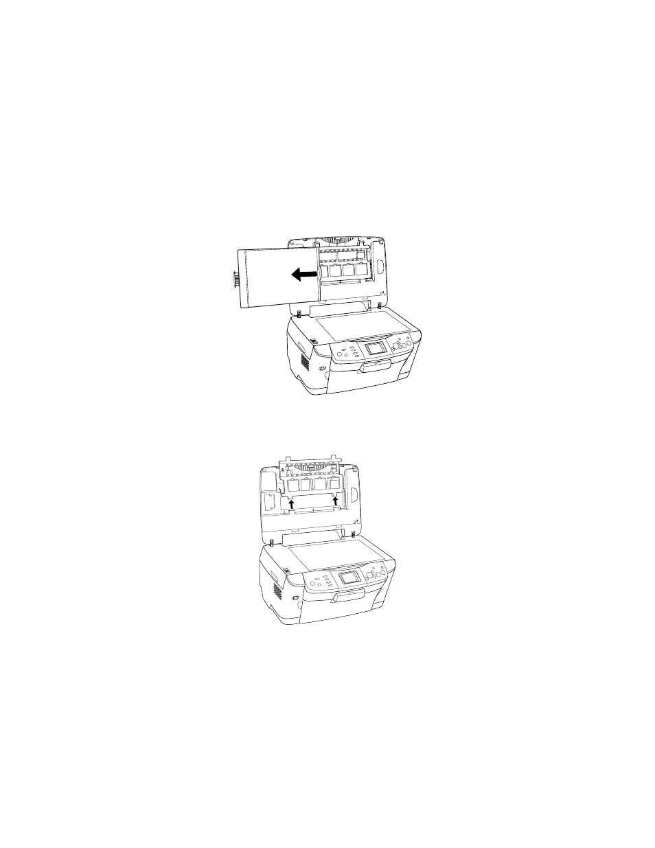 Removing the film holder and document mat | Epson RX620 User Manual | Page 42 / 90