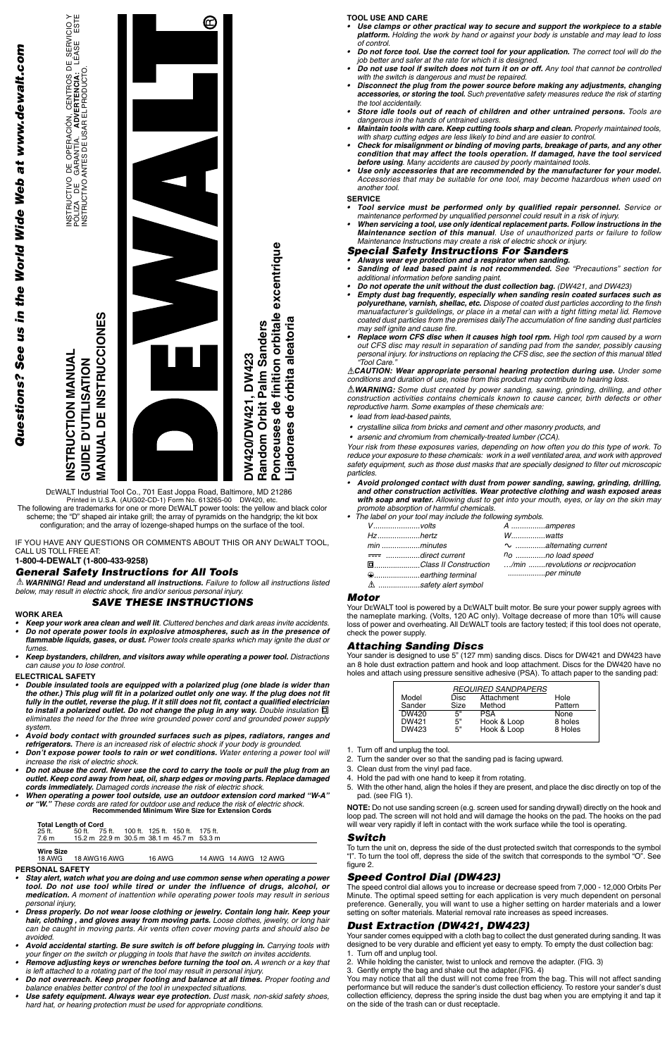 Epson DW420 User Manual | 5 pages