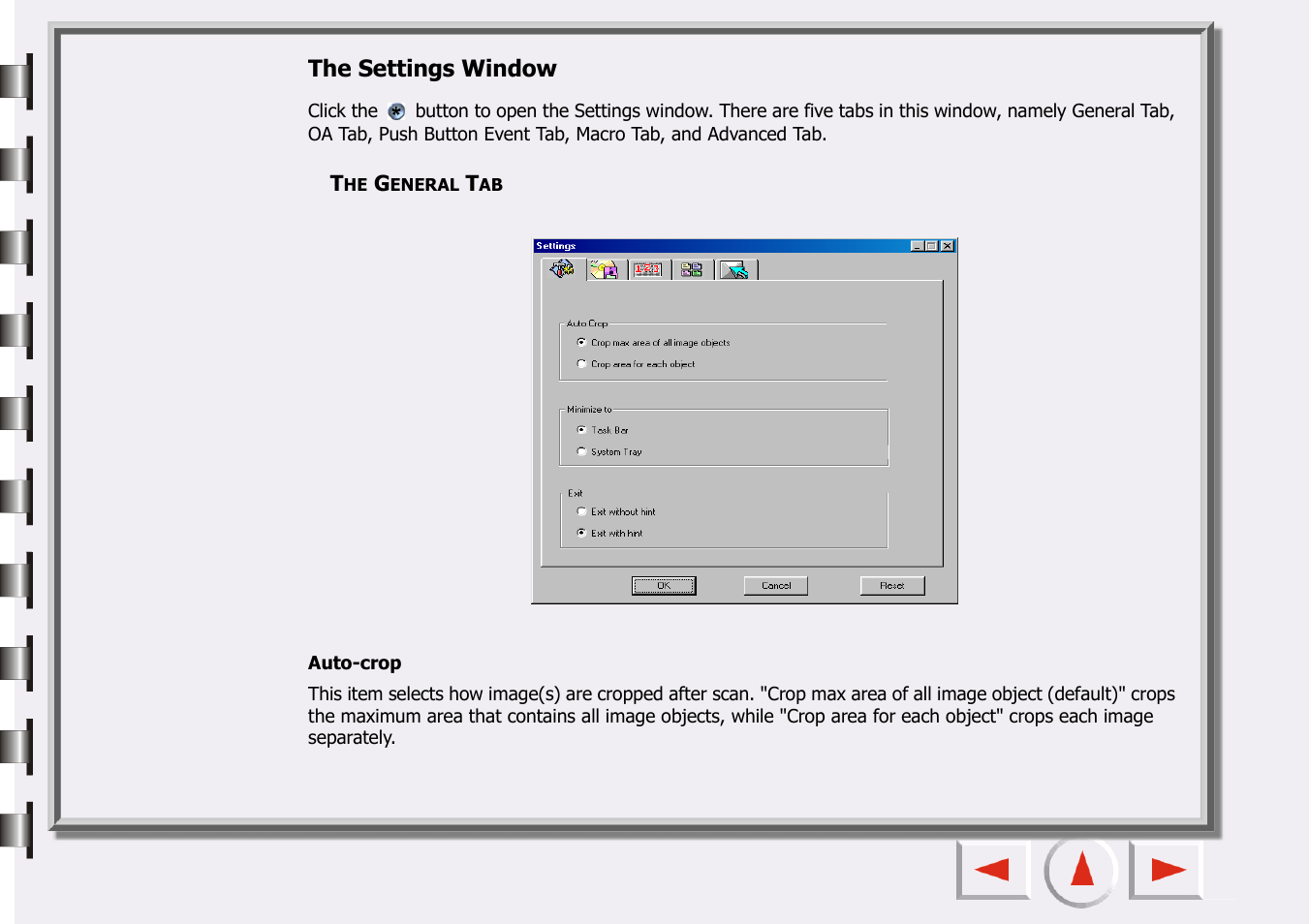 E “the settings window” on | Epson 660 User Manual | Page 21 / 92