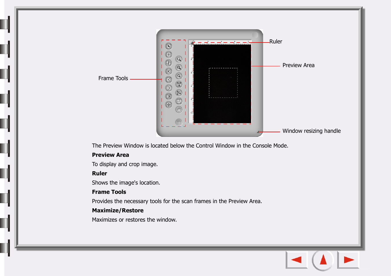 The preview window | Epson 660 User Manual | Page 29 / 92