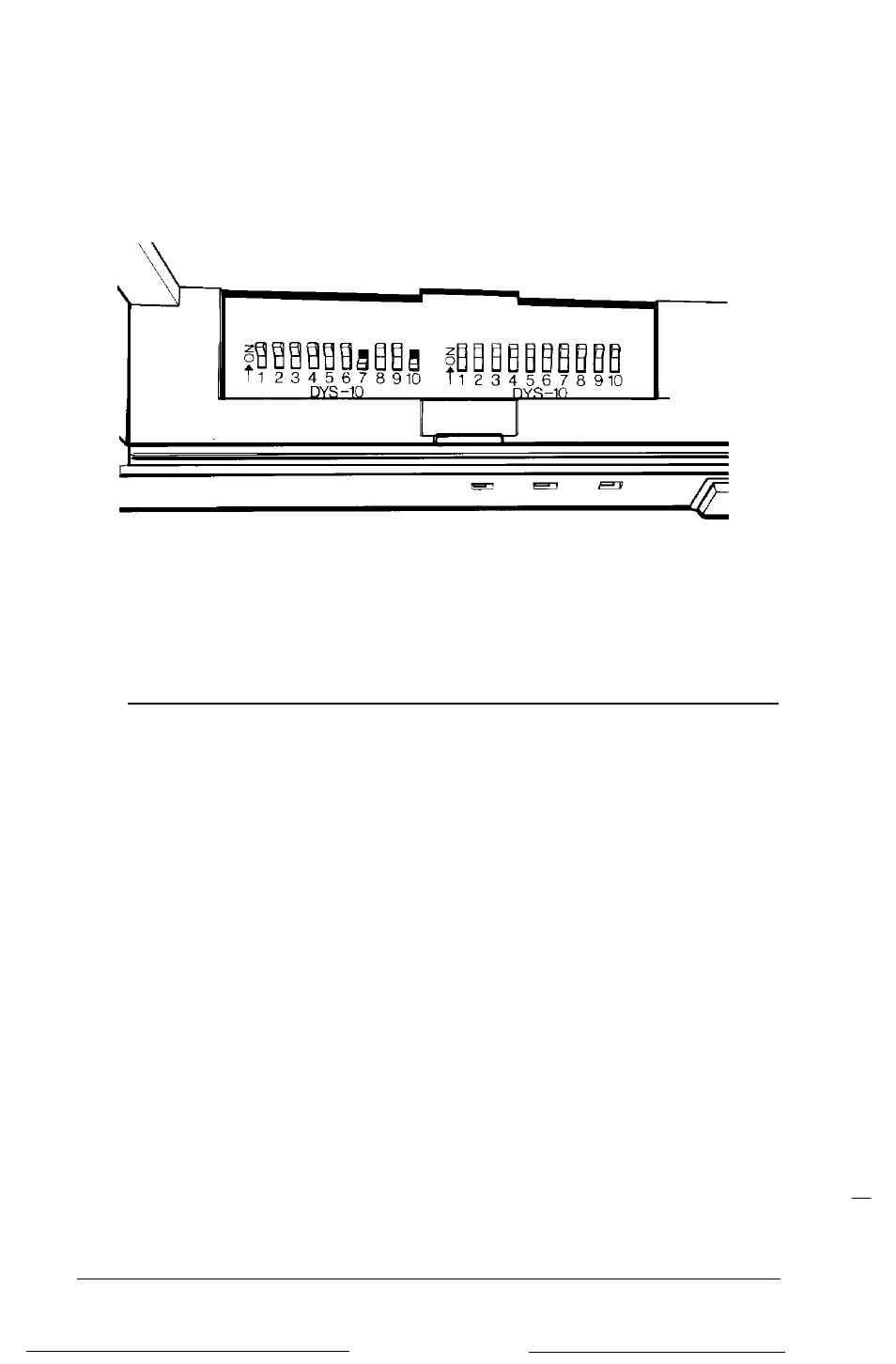 A-4 dip switches and slide switches | Epson LT - 286e User Manual | Page 105 / 161