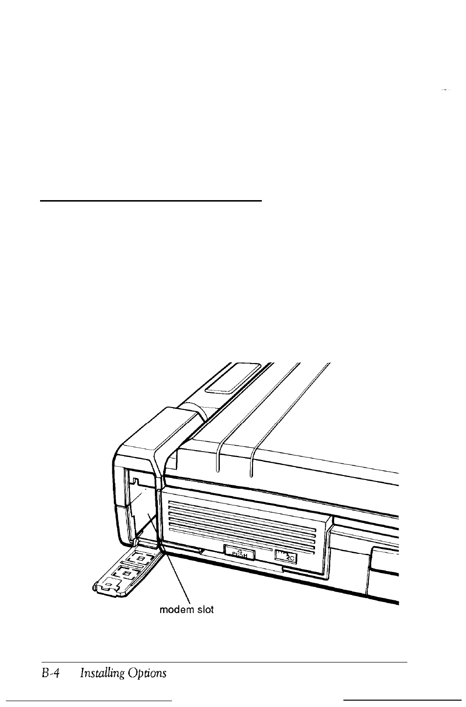 Installing the internal modem | Epson LT - 286e User Manual | Page 117 / 161