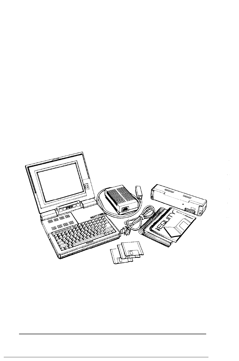 Unpacking | Epson LT - 286e User Manual | Page 17 / 161