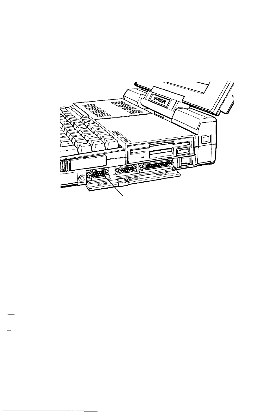 Using the serial interface | Epson LT - 286e User Manual | Page 24 / 161