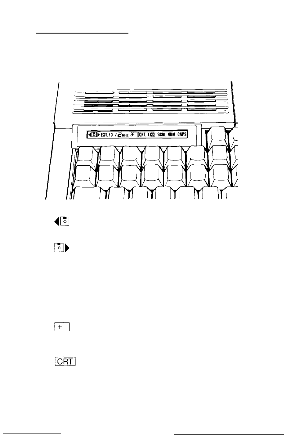 Status indicator bar | Epson LT - 286e User Manual | Page 44 / 161