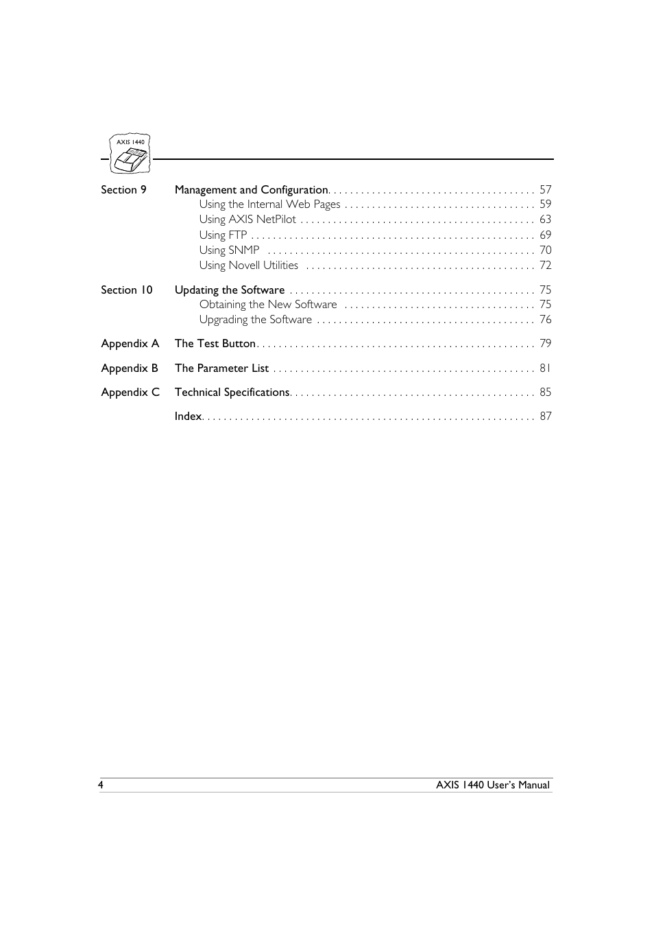 Epson 1440 User Manual | Page 14 / 100