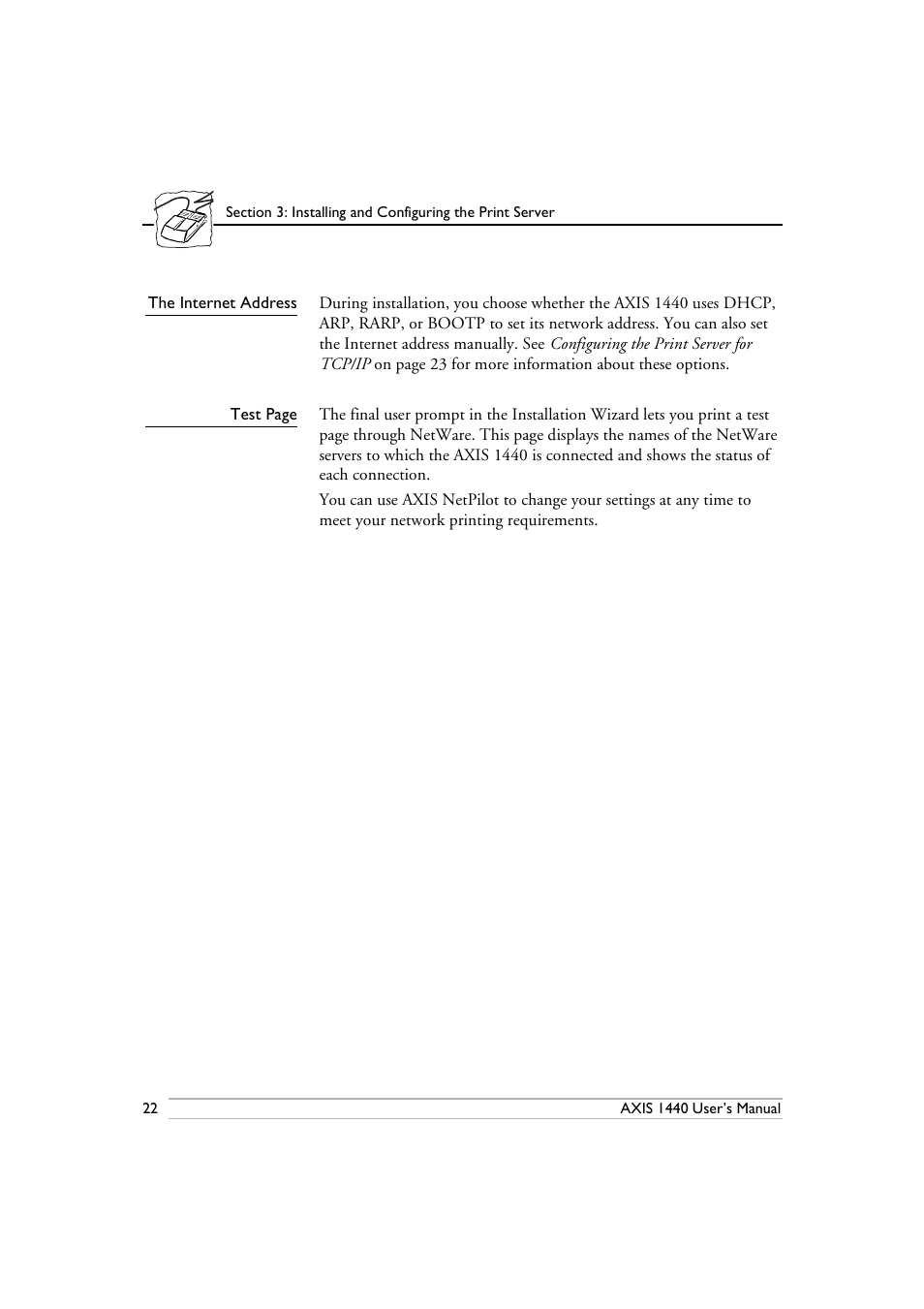 The internet address | Epson 1440 User Manual | Page 32 / 100