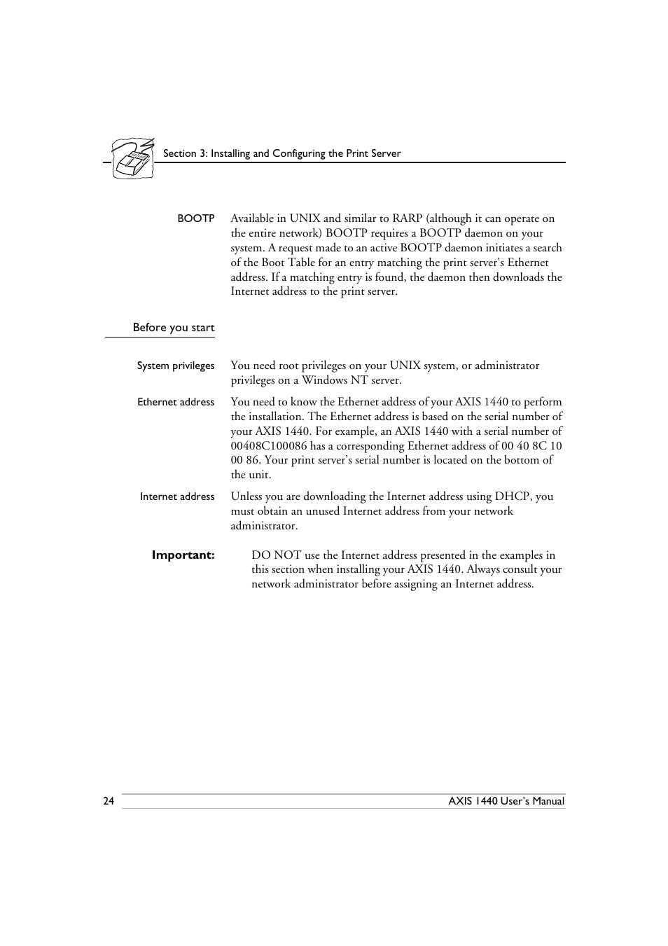 Before you start | Epson 1440 User Manual | Page 34 / 100