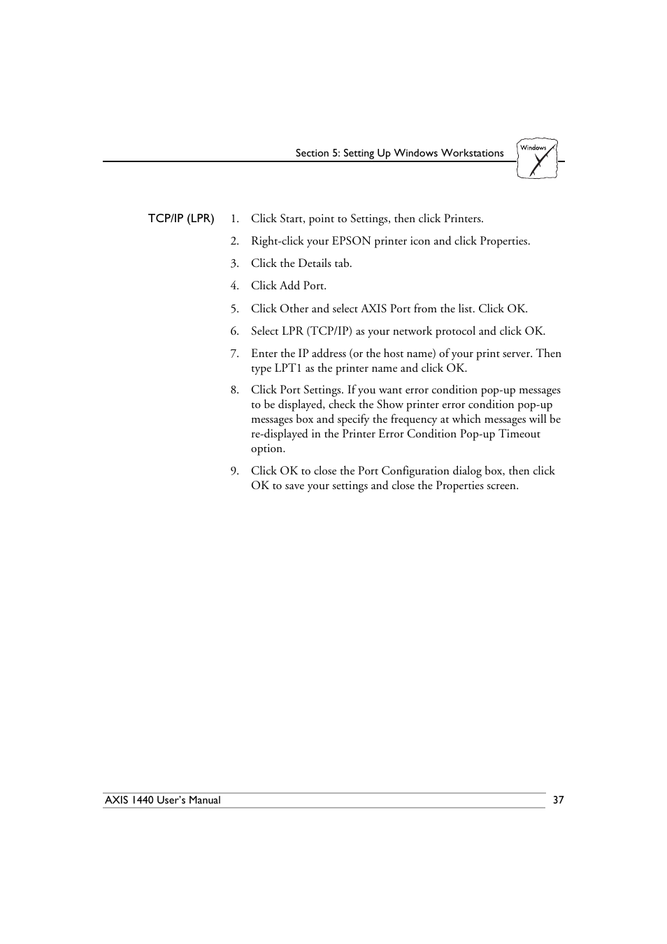 Epson 1440 User Manual | Page 47 / 100