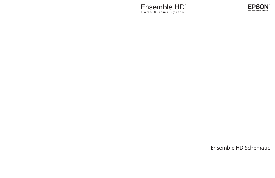 Epson Ensemble HD User Manual | 9 pages