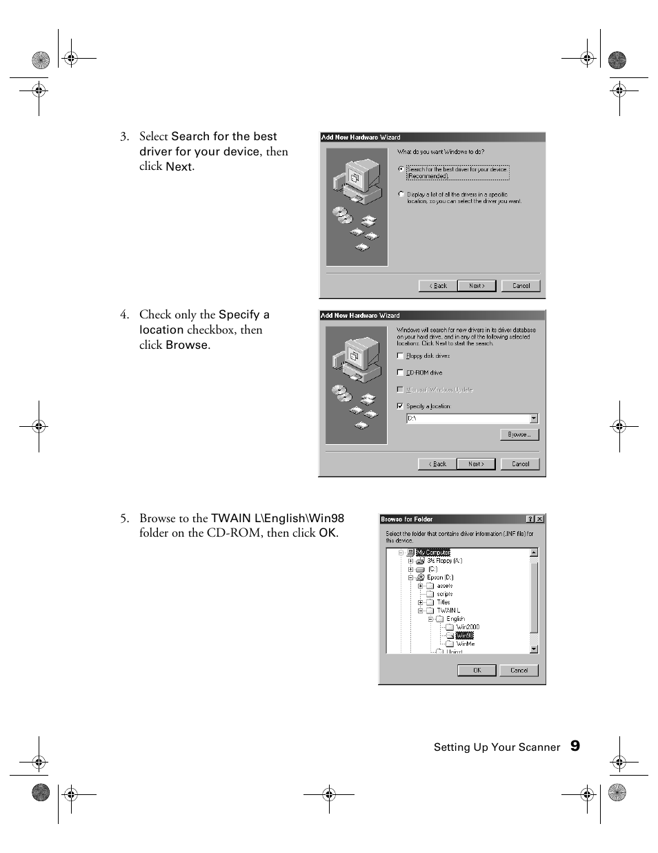 Epson color Perfection 640U User Manual | Page 14 / 71