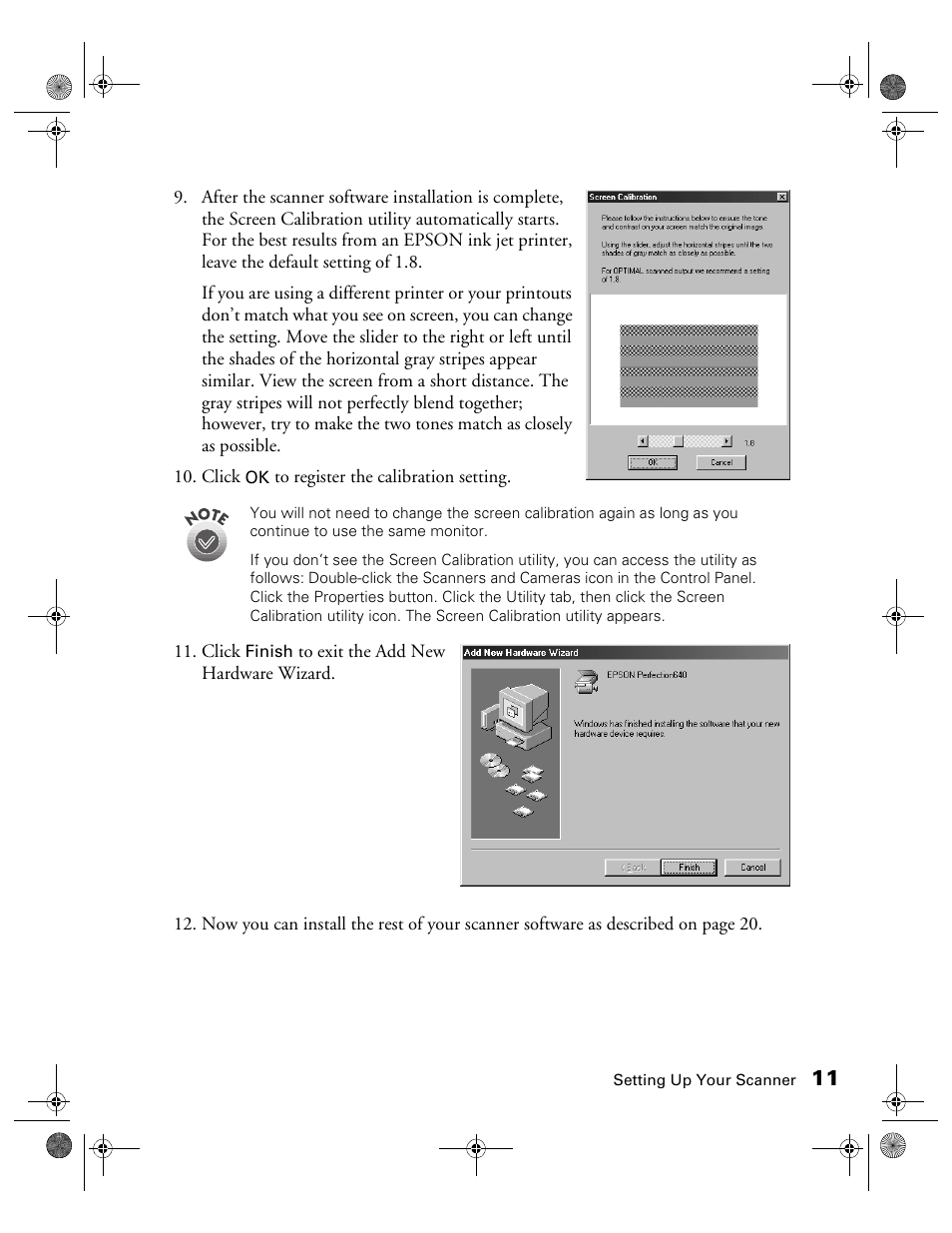 Epson color Perfection 640U User Manual | Page 16 / 71