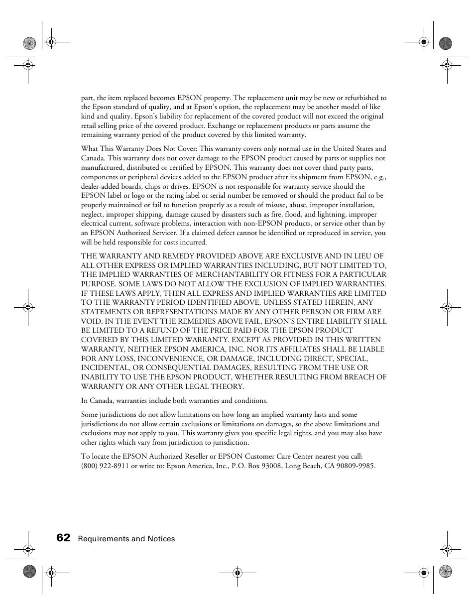 Epson color Perfection 640U User Manual | Page 67 / 71