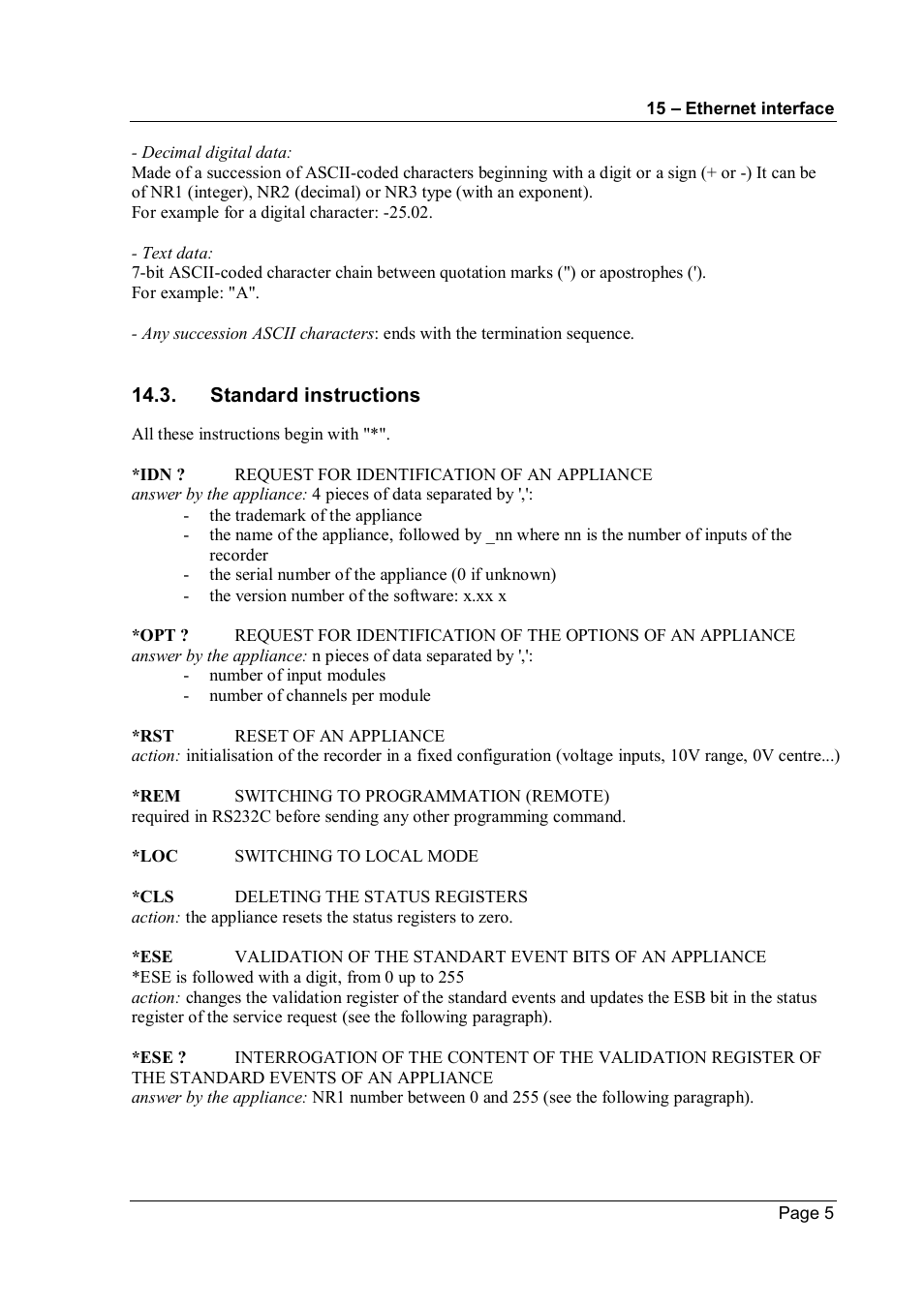 Escort 3016B User Manual | Page 103 / 137