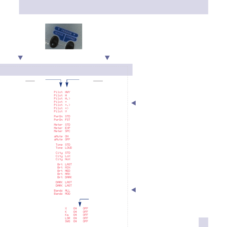 Quick reference card, Passport 8500 quick reference card | Escort Passport 8500 User Manual | Page 4 / 32