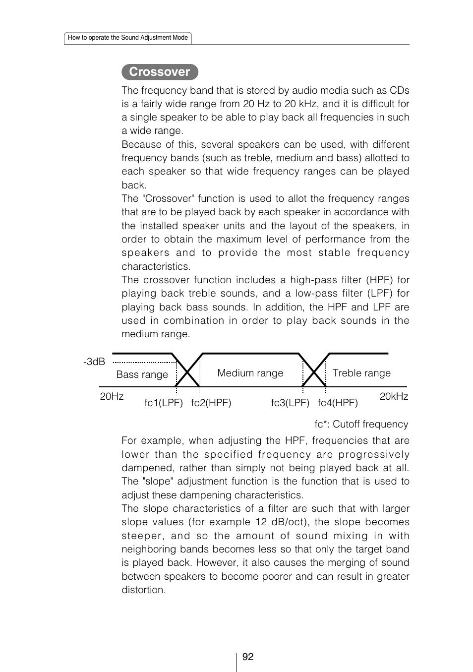 Crossover | Eclipse - Fujitsu Ten CD5444 User Manual | Page 92 / 152